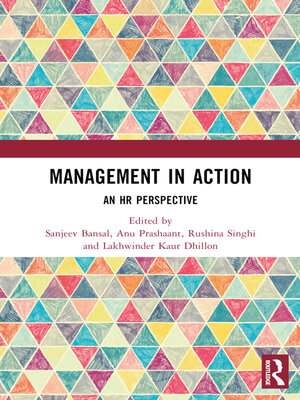 cover image of Management in Action